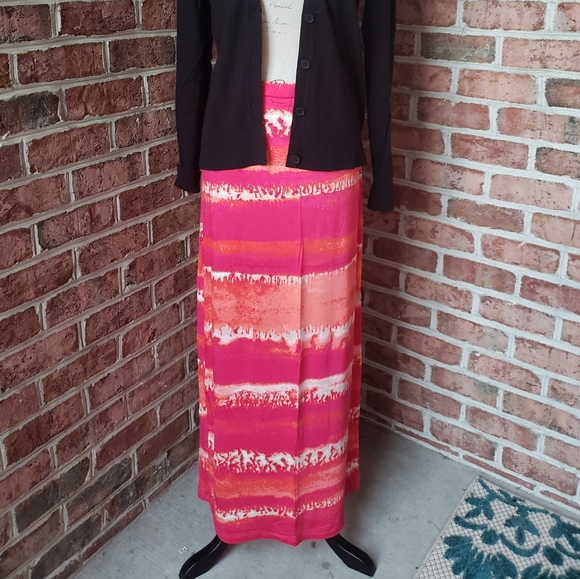 Cupid Maxi Rayon Skirt - Picture 1 of 2